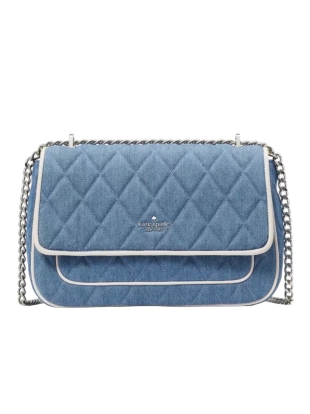 Bundle deal. Kate Spade Denim bag, Kate Spade Earring Set and Kate Spade Wallet